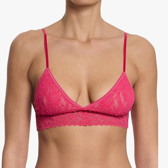 New! Hanky‎ Panky Signature Lace Padded Bralette - Picture 1 of 6